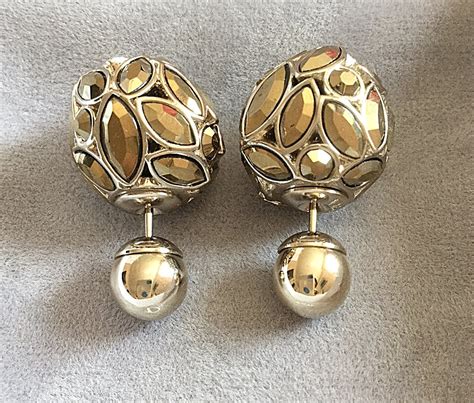 dupes for dior tribales earrings|dior tribal earrings real pearl.